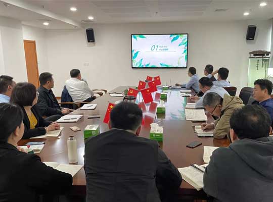 賦能聚力 以學促行——記魯建星公司四季度首周“員工大講堂”